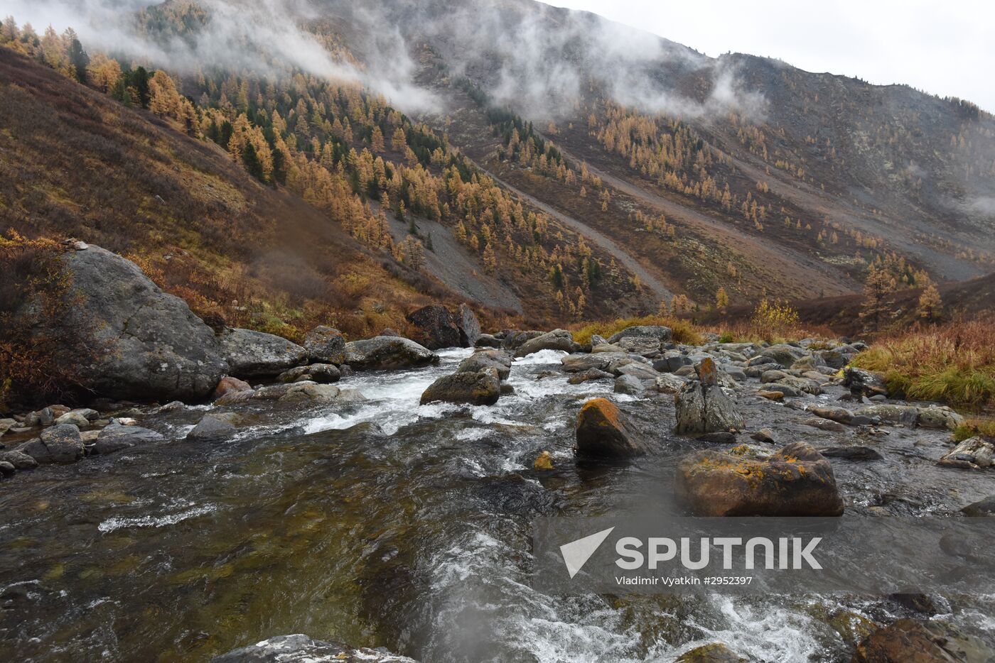 Fall in the Altai Mountains