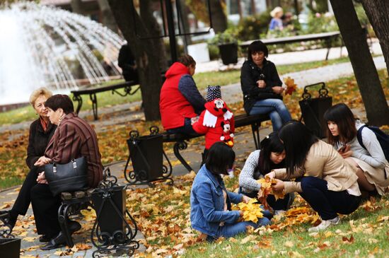 Indian summer in Voronezh