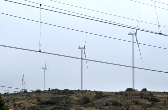 Wind power plant launched in Carpathians