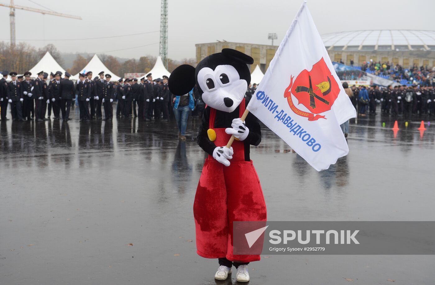 Moscow police holds annual athletic festival