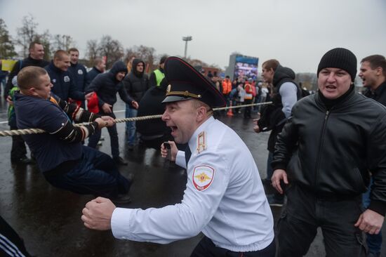 Moscow police holds annual athletic festival