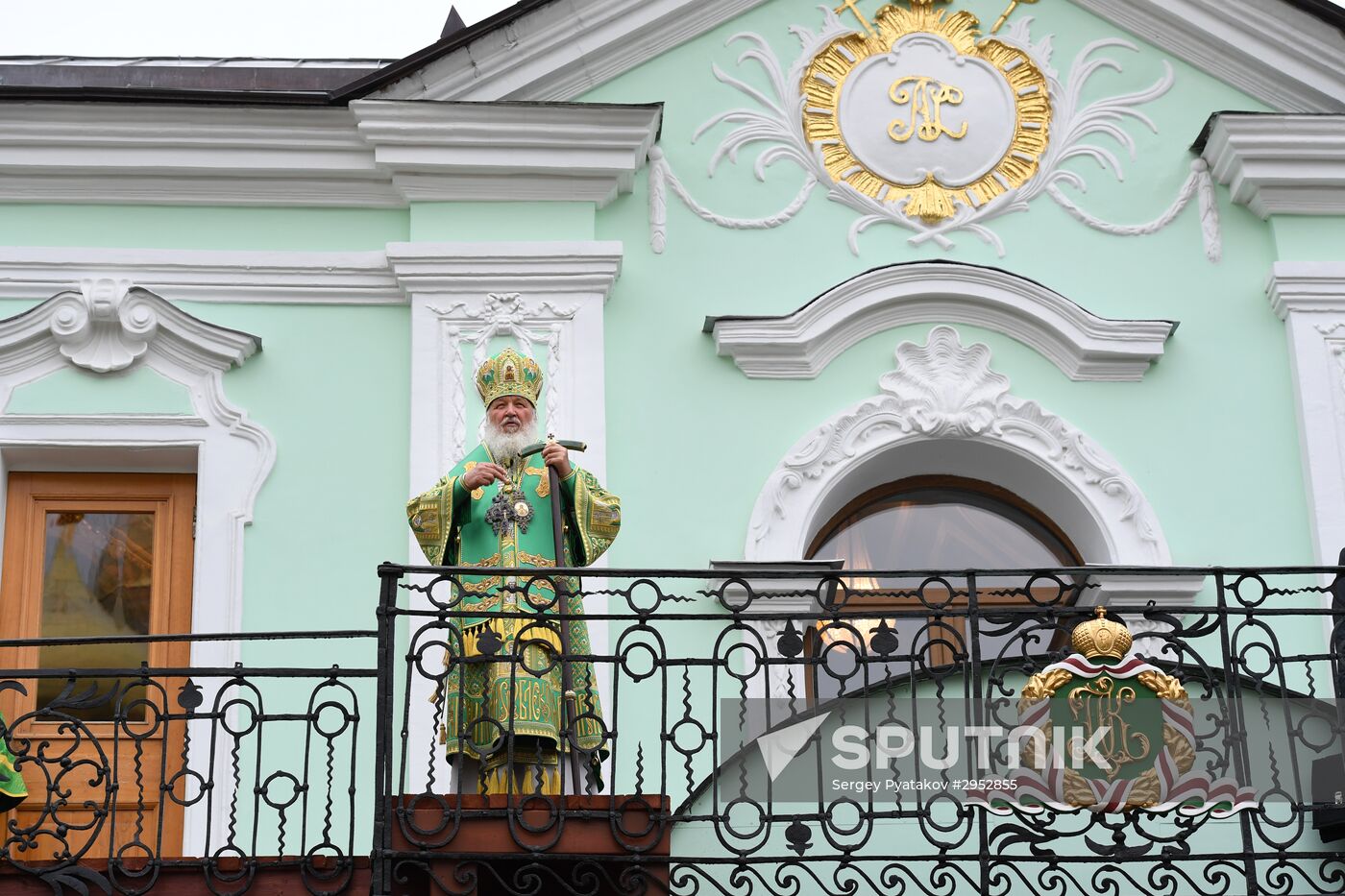 Patriarchal Divine Liturgy on St. Sergius of Radonezh Day in St. Sergius's Laura of the Holy Trinity