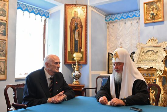 Patriarchal Divine Liturgy on St. Sergius of Radonezh Day in St. Sergius's Laura of the Holy Trinity