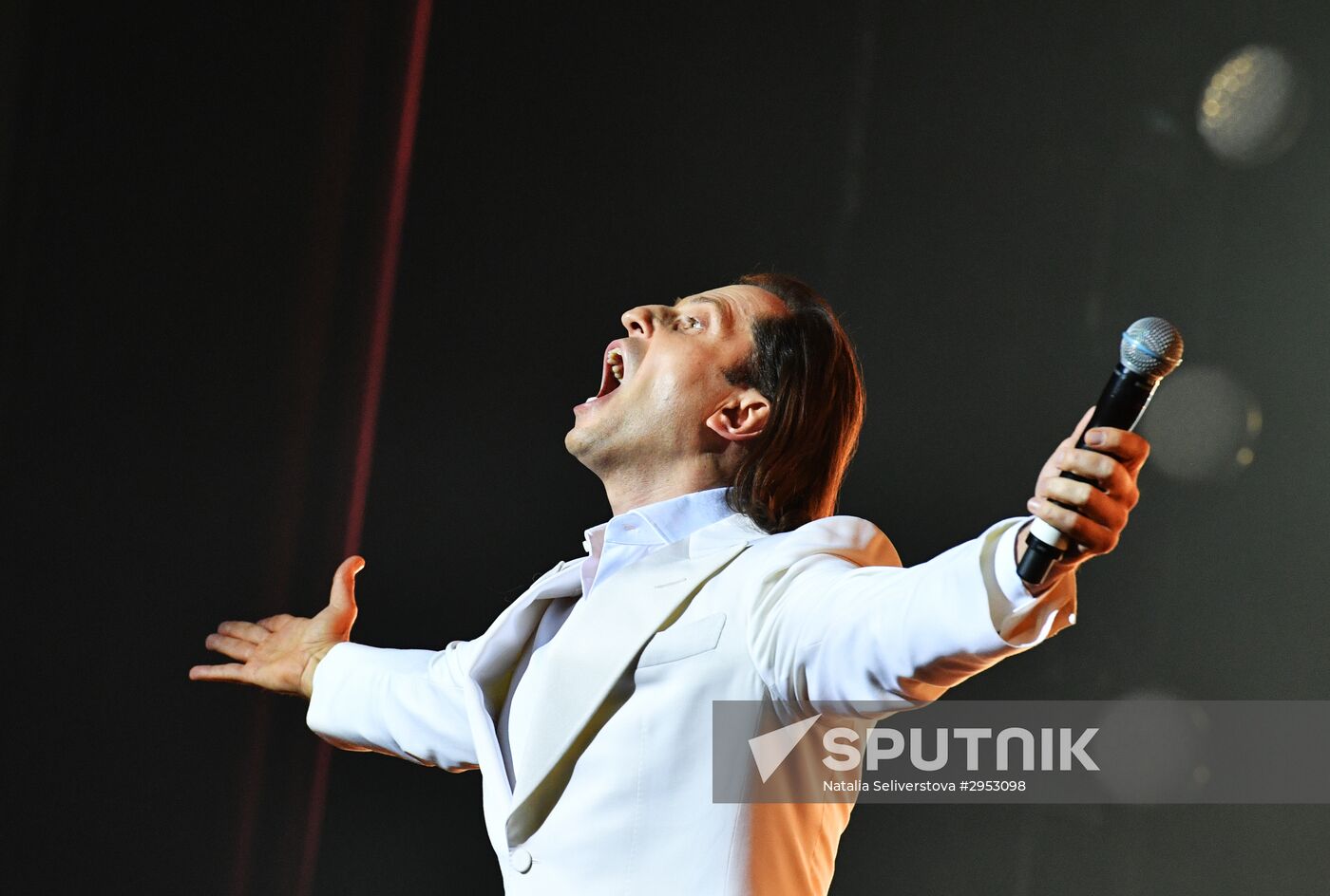 Vera Brezhneva's concert in Moscow