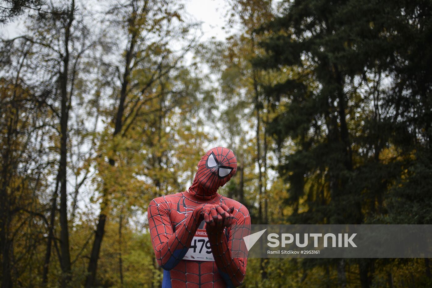 Superhero Run in Sokolniki park