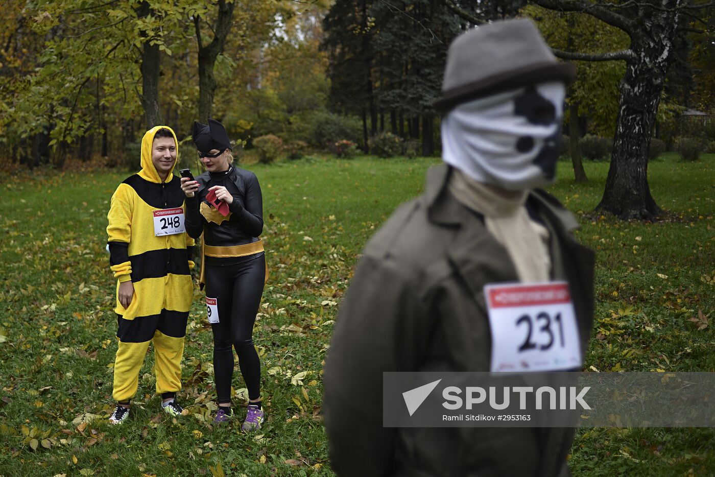Superhero Run in Sokolniki park