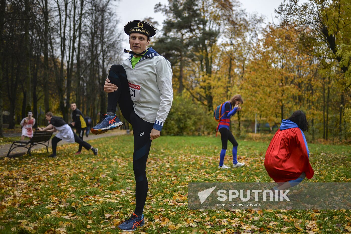 Superhero Run in Sokolniki park