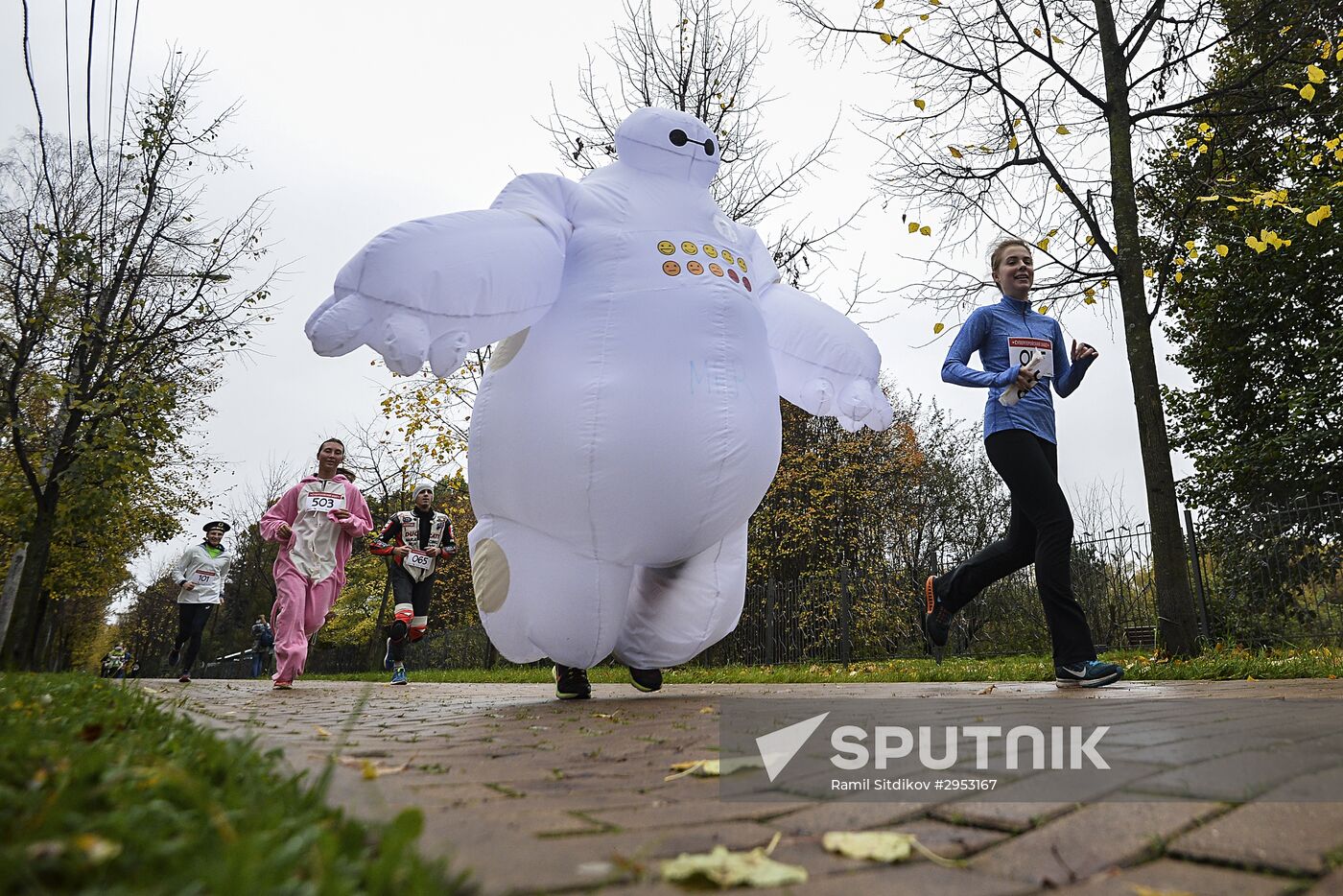 Superhero Run in Sokolniki park