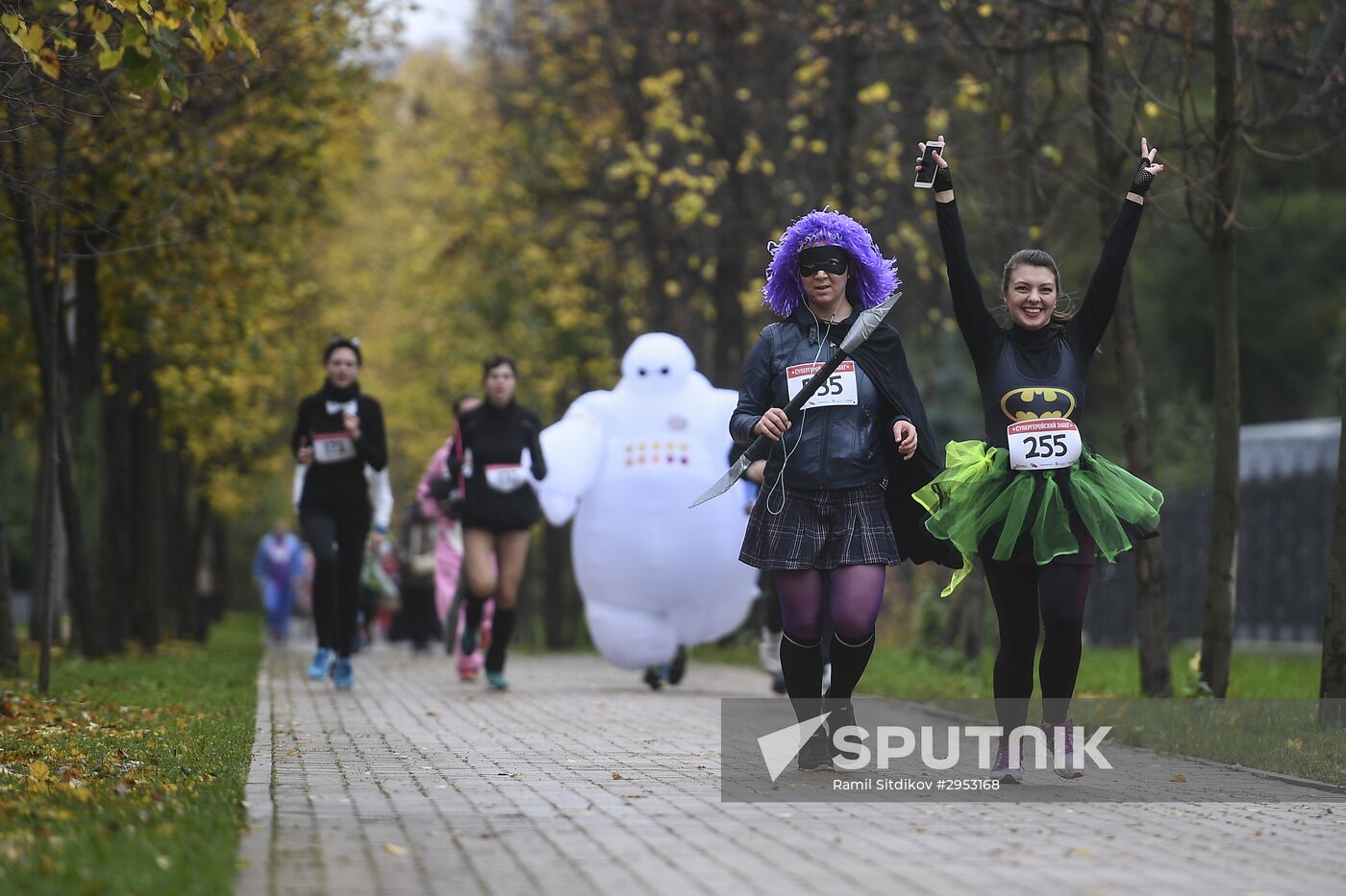 Superhero Run in Sokolniki park