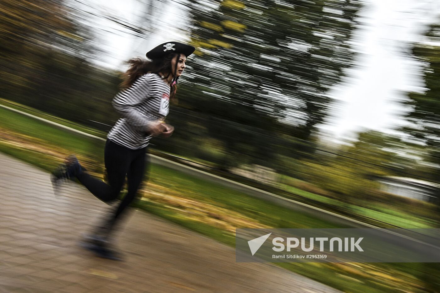 Superhero Run in Sokolniki park