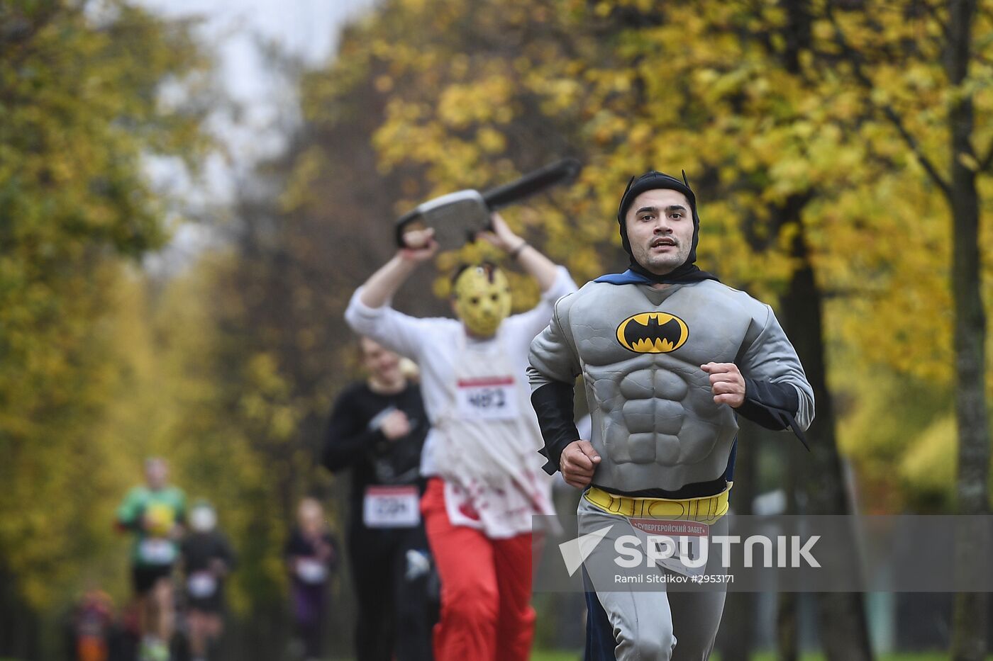 Superhero Run in Sokolniki park
