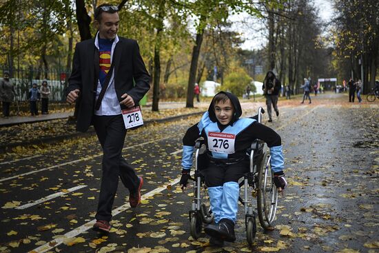 Superhero Run in Sokolniki park