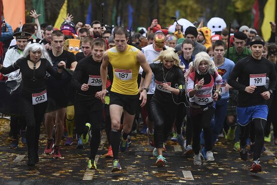 Superhero Run in Sokolniki park