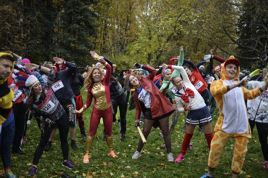 Superhero Run in Sokolniki park