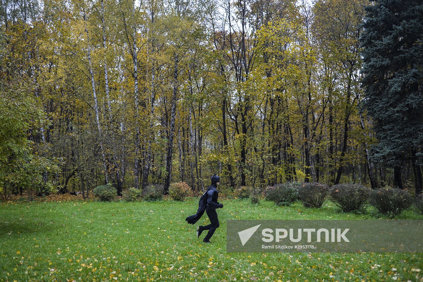 Superhero Run in Sokolniki park