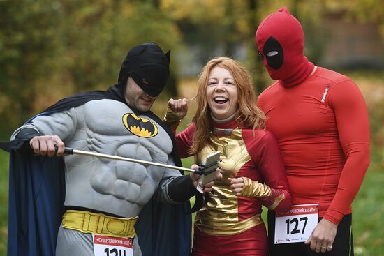 Superhero Run in Sokolniki park