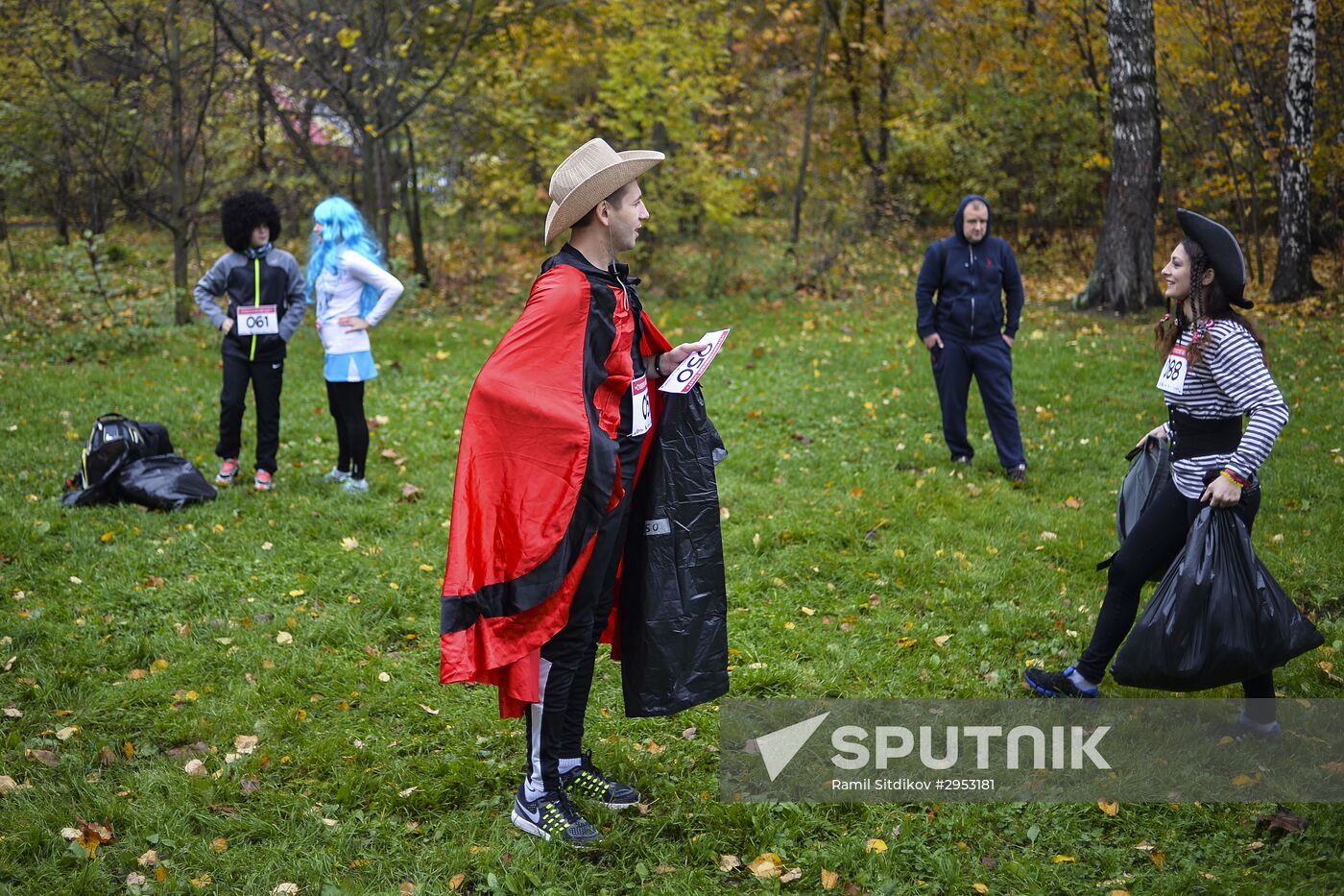 Superhero Run in Sokolniki park