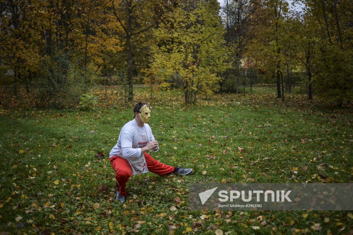 Superhero Run in Sokolniki park
