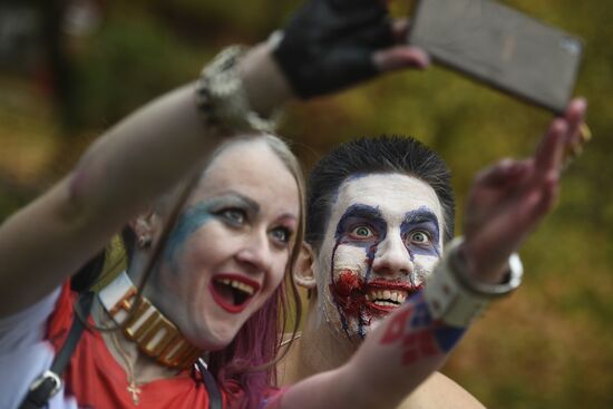 Superhero Run in Sokolniki park