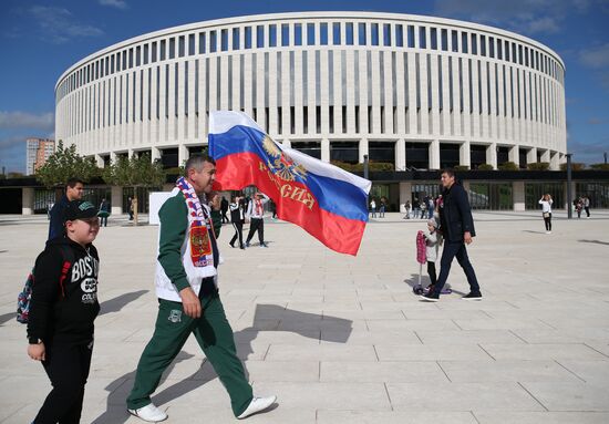 Football. Exhibition match. Russia vs Costa Rica