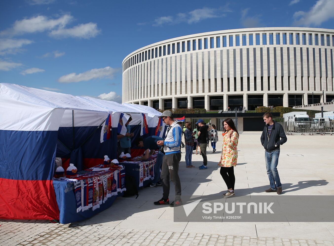 Football. Exhibition match. Russia vs. Costa Rica