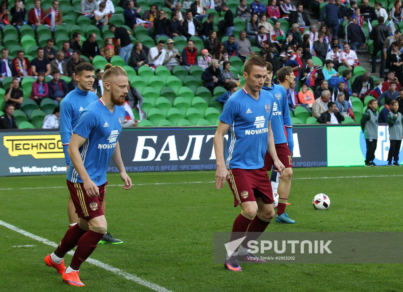 Russia vs. Costa Rica friendly football match