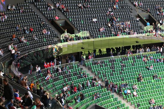 Russia vs. Costa Rica friendly football match
