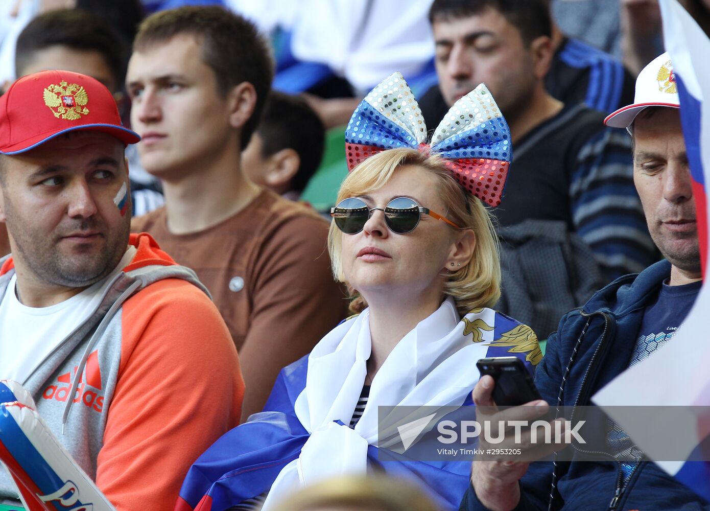 Russia vs. Costa Rica friendly football match