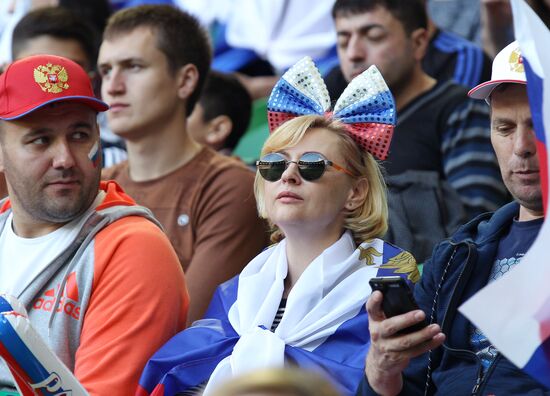 Russia vs. Costa Rica friendly football match