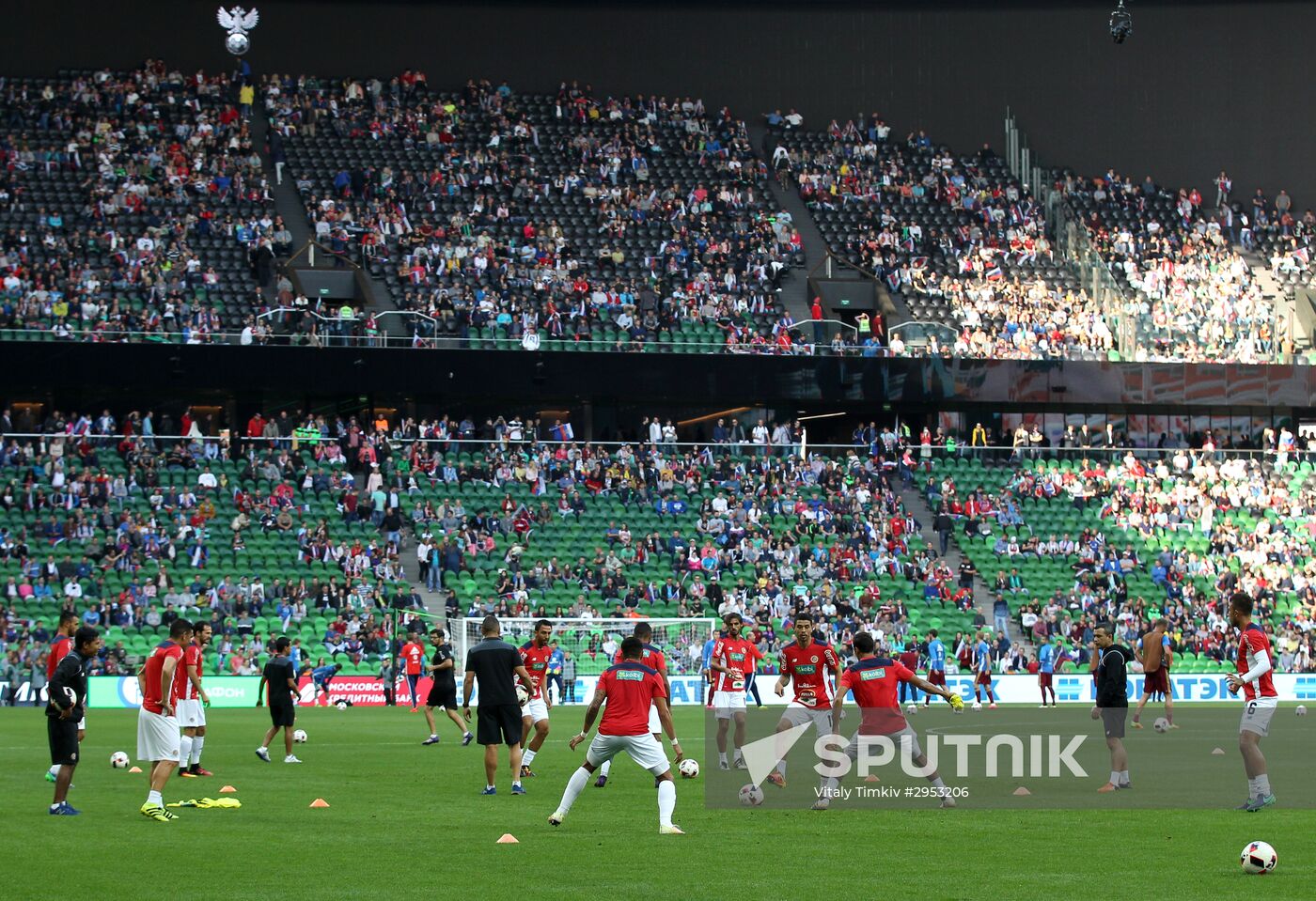 Russia vs. Costa Rica friendly football match