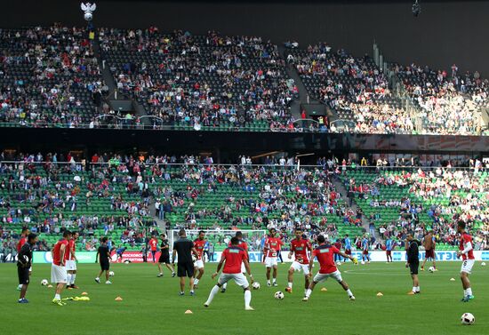 Russia vs. Costa Rica friendly football match