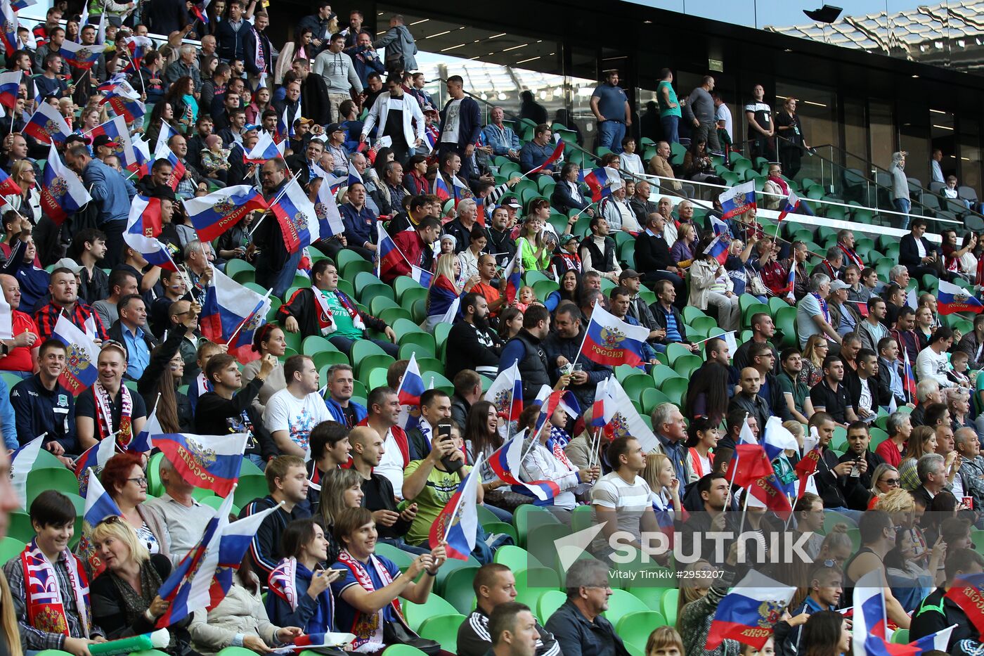 Russia vs. Costa Rica friendly football match