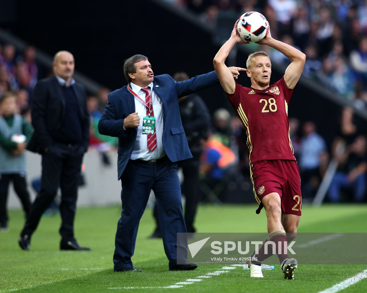 Russia vs. Costa Rica friendly football match