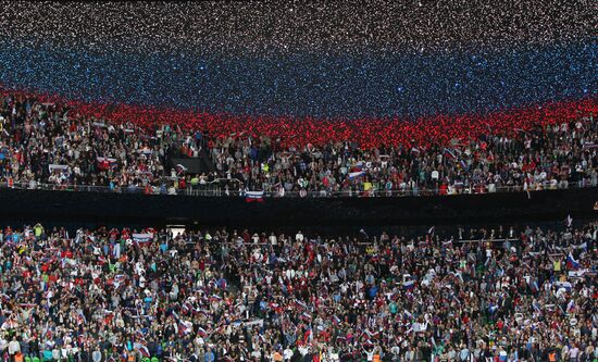 Russia vs. Costa Rica friendly football match