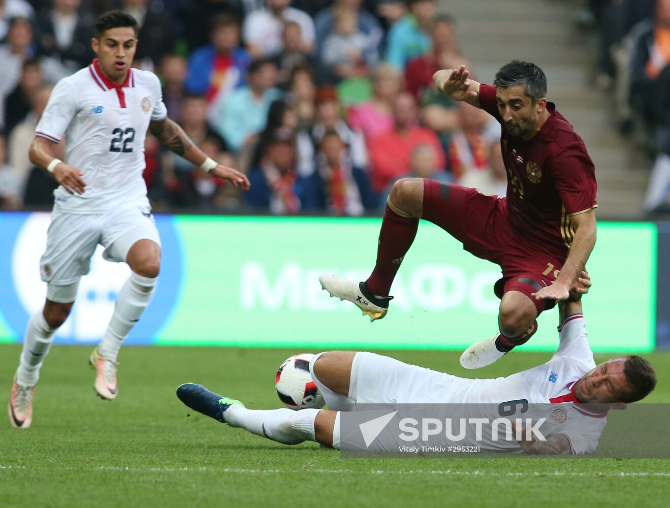 Russia vs. Costa Rica friendly football match