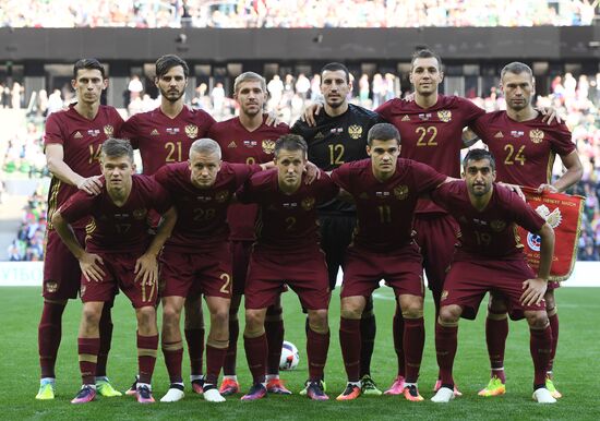 Russia vs. Costa Rica friendly football match