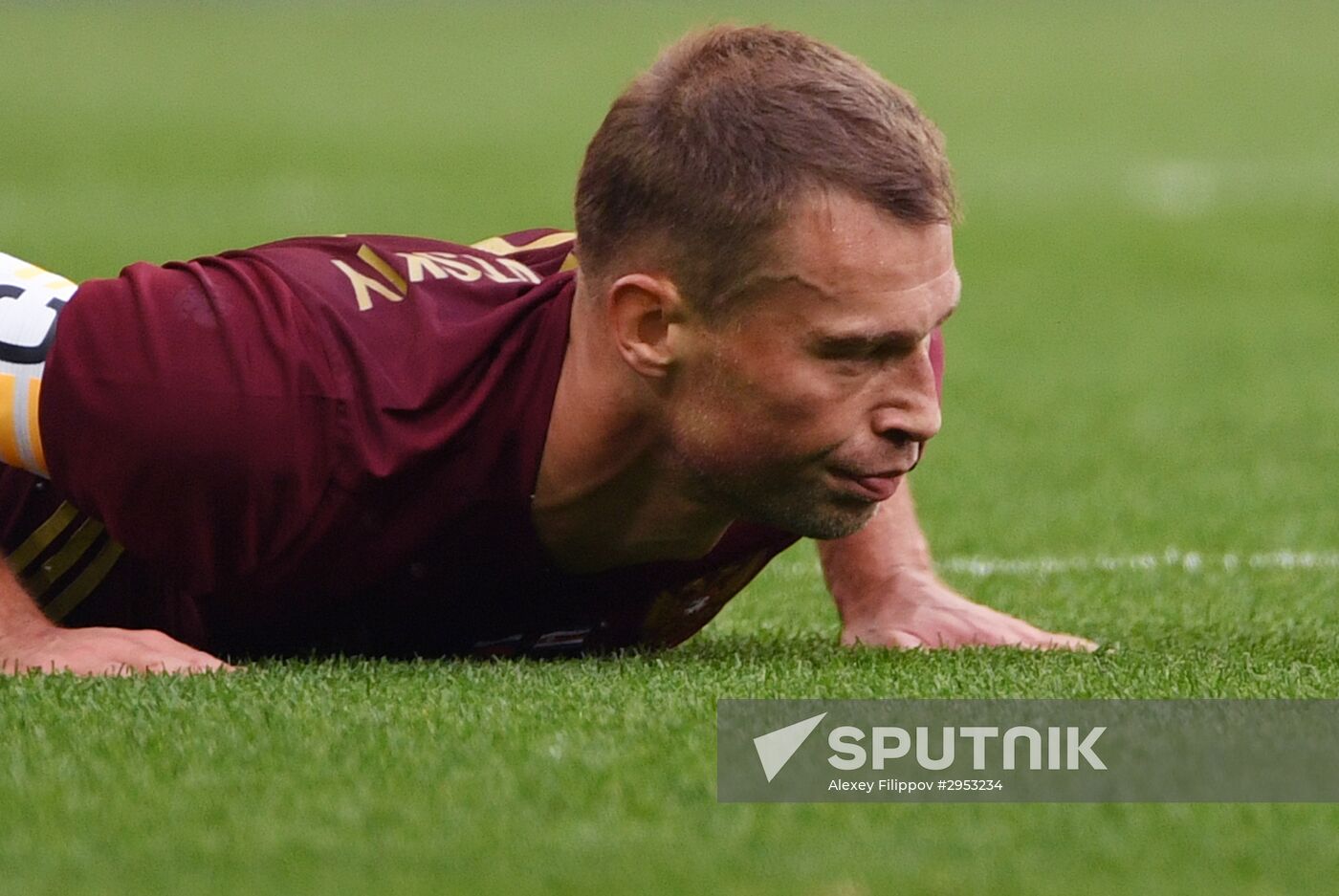 Russia vs. Costa Rica friendly football match