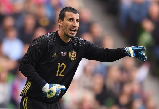 Russia vs. Costa Rica friendly football match