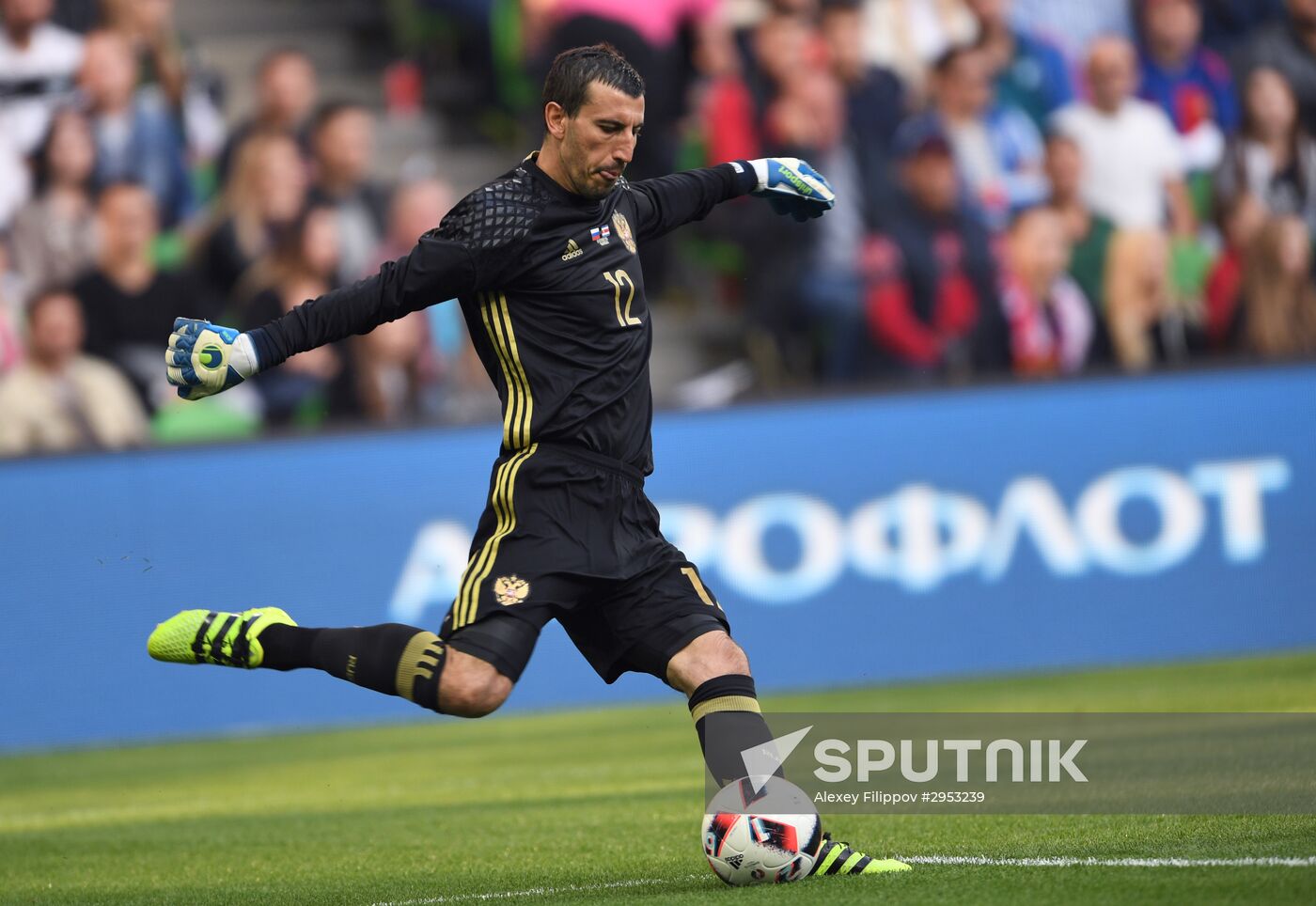 Russia vs. Costa Rica friendly football match