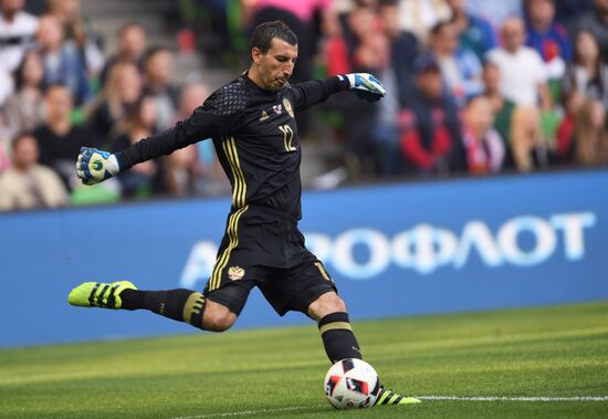 Russia vs. Costa Rica friendly football match