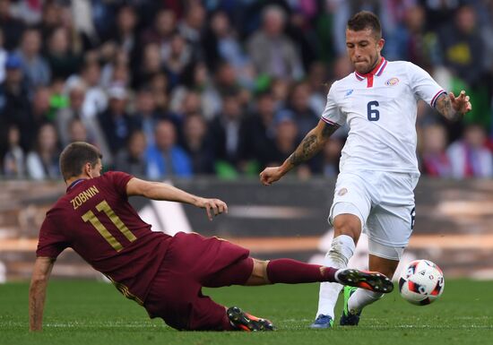 Russia vs. Costa Rica friendly football match