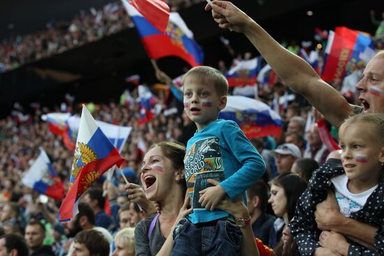 Russia vs. Costa Rica friendly football match