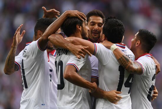 Russia vs. Costa Rica friendly football match