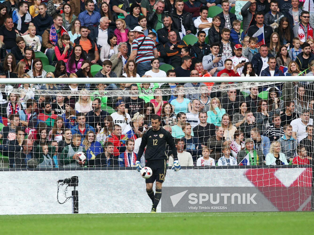 Russia vs. Costa Rica friendly football match