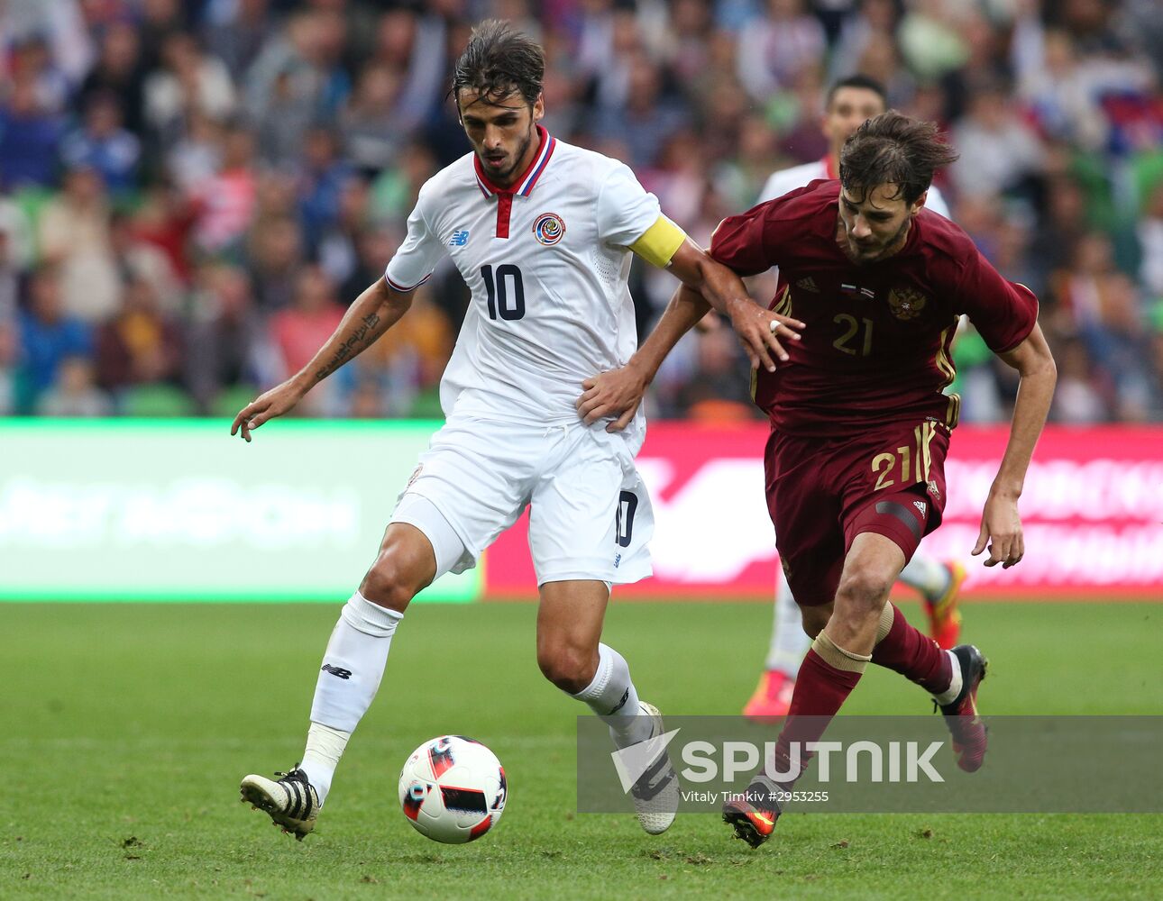 Russia vs. Costa Rica friendly football match