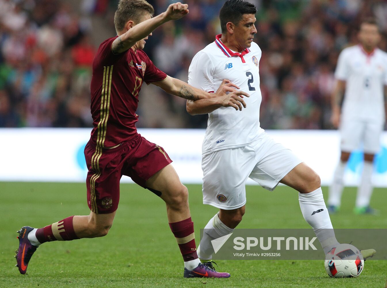 Russia vs. Costa Rica friendly football match