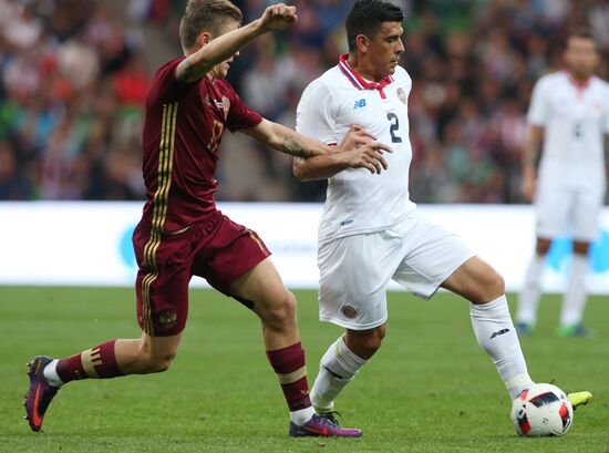 Russia vs. Costa Rica friendly football match