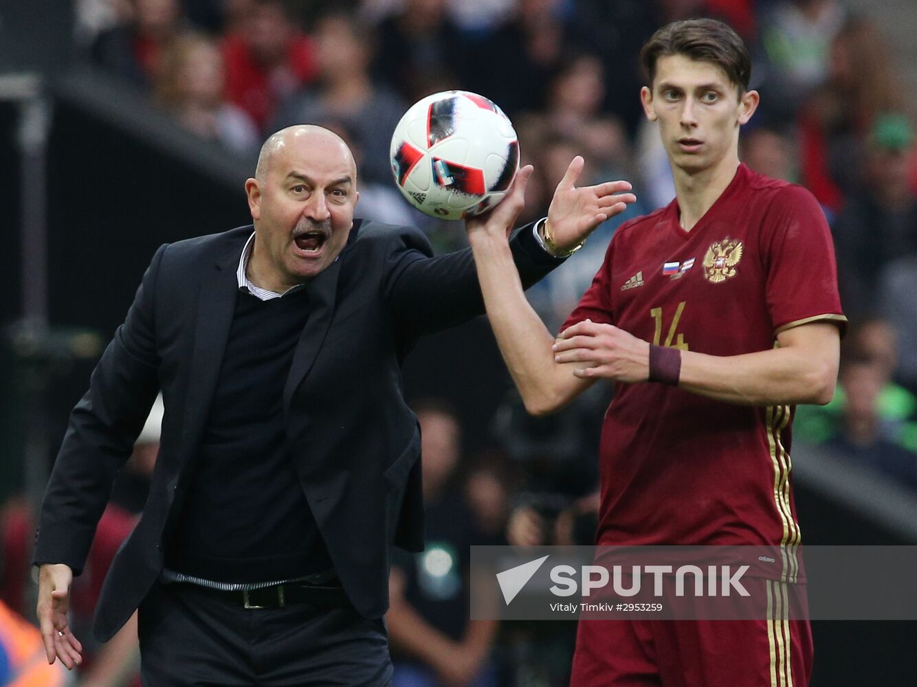 Russia vs. Costa Rica friendly football match