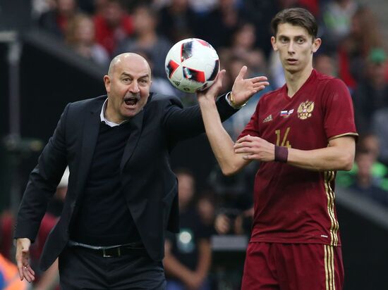 Russia vs. Costa Rica friendly football match