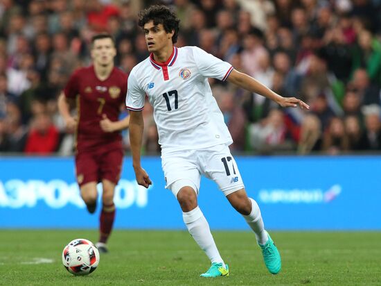 Russia vs. Costa Rica friendly football match